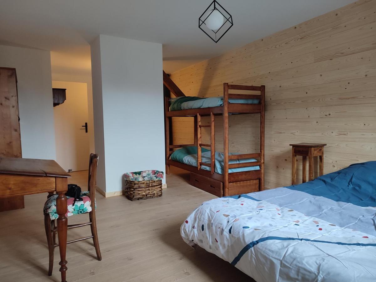 Accotinae Hotel Mont-Saxonnex Bagian luar foto